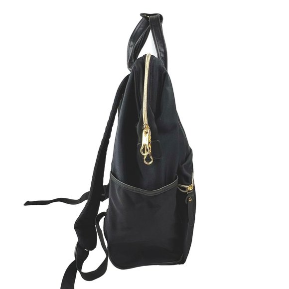 Kroser Laptop Backpack USB Charging Port Multi Pockets Travel School Black Nylon - Picture 4 of 16